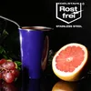 com-four® 6x hochwertiger Edelstahl-Trinkbecher in Blau je Produktbild-Vorschau 2