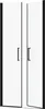 Porte de Douche Double Battant 90x200cm - Verre Trempé Voir les images du produit 1