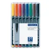 STAEDTLER Folienstift Lumocolor F perm 8St Voir les images du produit 8