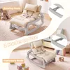 COSTWAY 2 in 1 Babywippe, Baby Schaukelstuhl mit Rücklehne, Produktbild-Vorschau 5