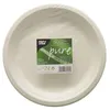 Papstar 81327, Teller, Rund, Zuckerrohr, Weiß, Einfarbig, Produktbild-Vorschau 2