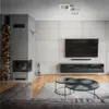 LED Deckenleuchte drehbar Metall-Kunststoff chrom-silber Produktbild-Vorschau 3