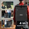 Wiltec brašna na nosič 3 v 1 černá, batoh na kolo s úložným Náhled obrázku produktu 6
