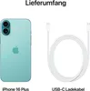 Apple iPhone 16 Plus , 17 cm (6,7"), 2796 x 1290 px, 128 Anteprima dell’immagine prodotto 5