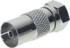 S-Impuls IEC-Buchse auf F-Stecker ZZF EC, 1 Stk. Produktbild-Vorschau 1