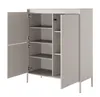 AX LIVING Trentinis 3T Highboard modern Beige, 103,5 cm, Produktbild-Vorschau 5