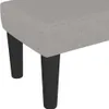 vidaXL Lavica Light Grey 100x30x30 cm Látka Náhľad obrázku produktu 5