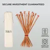 Sada pletacích jehlic H&S - 36 kusů bambusových pletacích Náhled obrázku produktu 3