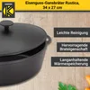 Karl Krüger 62034 Gusseisen-Gansbräter Rustica - 34 x 27 x Produktbild-Vorschau 2