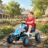 AIYAPLAY Gokart Tretauto mit Handbremse verstellbar Sitz Produktbild-Vorschau 2
