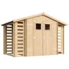 Casetta da giardino con porta legna in legno 5,47 m2 - Anteprima dell’immagine prodotto 5