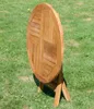 AS-S TEAK runder Klapptisch Gartentisch Holztisch Garten Produktbild-Vorschau 5