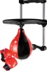 A boxing set with a punching bag and gloves, mounted on a door frame. Podgląd zdjęcia produktu
