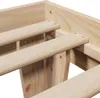 vidaXL Postel z masivu bez matrace 90x200 borovice Náhled obrázku produktu 6