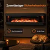 Kostway Elektryczny kominek, 32 cali, trójstronny, kominek Podgląd zdjęcia produktu 7