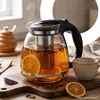 Théière en verre 2 l 2000 ml avec filtre en acier Voir les images du produit 8