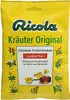 A yellow bag of Ricola Kräuter Original sugar-free herbal candies. Anteprima dell’immagine prodotto