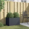 Jardinière anthracite 62x40x39 cm acier Voir les images du produit 3