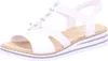Rieker V0687 Damen Sandalen Keilabsatz Sandaletten, Produktbild-Vorschau 43