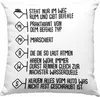 Trendation - Feuerwehr Deko-Kissen mit Füllung 40x40 Produktbild-Vorschau 1