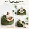 HOMMPA Pufy ok. 120 cm – bardzo duże fotele typu beanbag z Podgląd zdjęcia produktu 3