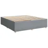 vidaXL Struttura letto senza materasso grigio chiaro Anteprima dell’immagine prodotto 3