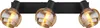 Globo Lighting Strahler Metall schwarz matt, 3x E14 Produktbild-Vorschau 3