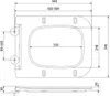 Mexen Madox slim Absenkautomatik WC-Sitz, Duroplast, Produktbild-Vorschau 4