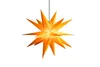 A star-shaped lantern hanging against a white background. Produktbild-Vorschau