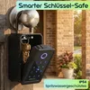 Smarter Schlüssel-Safe mit Fingerabdruck, PIN, Produktbild-Vorschau 2
