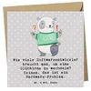 Mr. & Mrs. Panda Grußkarte Softwareentwickler Glühbirne - Produktbild-Vorschau 1