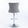 A single gray bar stool is shown from the back against a white background. Produktbild-Vorschau