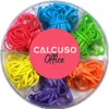 CALCUSO Gummibänder 120 Stück – bunt sortiert, 6 Farben, 2 Produktbild-Vorschau 1