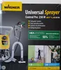 The image shows the packaging of a Wagner Universal Sprayer, Control Pro 250 M, with product images and feature highlights. Anteprima dell’immagine prodotto