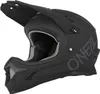 A black full-face helmet for cycling. Náhľad obrázku produktu