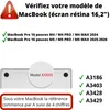Hülle für MacBook Pro 16 (16,2) – 360°-Schutz Transparente Produktbild-Vorschau 3