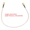 2 kusy 50 Ω 15 cm SMA konektor na SMA konektor RG316 Náhled obrázku produktu 5