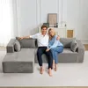 Canapé d'angle avec une chaise longue confortable, canapé Voir les images du produit 8