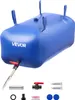 A blue VEVOR water storage bladder with various accessories laid out below it. Náhľad obrázku produktu
