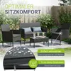 Zestaw ogrodowy z polirattanu Fort Myers 200160, Podgląd zdjęcia produktu 2