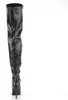 SEDUCE-3000 Damen Boots von Pleaser, Schwarz Matt , EU 40, Produktbild-Vorschau 4