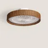 Deckenventilator mit Licht Lautlos DC Rattan Nala Produktbild-Vorschau 4