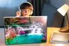 MuchoWow® Laptop Aufkleber Sticker Cover Wasserfall - Sonne Produktbild-Vorschau 3