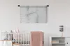 MuchoWow® Wandteppich Wandbehang Beton - Grau - Weiß 90x60 Produktbild-Vorschau 2