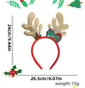Conjunto de diademas navideños, 9 unidades. Diademas con Vista previa de la imagen del producto 2