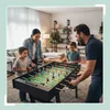 Tavolo da calcio balilla Relaxdays, pieghevole, L x P x A: Anteprima dell’immagine prodotto 3
