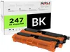 OBV Toner kompatibel mit Brother TN-247 Schwarz 2er Pack - Produktbild-Vorschau 1