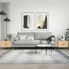 vidaXL Konferenční stolky 2 ks Sonoma dub 50x50x40 cm Náhled obrázku produktu 2