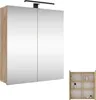 Planetmöbel Merkur Spiegelschrank Bad 60 cm breit Produktbild-Vorschau 1