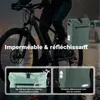 Wiltec Sacoche sac à dos étanche pour porte-bagages menthe Voir les images du produit 7